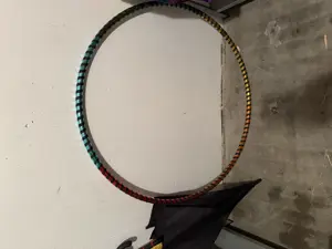Toller, handgefertigter Hula hoop Reifen von the hoop culture Rankweil