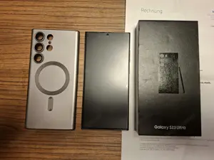 Samsung Galaxy S23 Ultra (1 TB, Titanium black) SM-S918 top Zustand