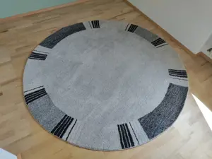 Teppich rund neuwertig