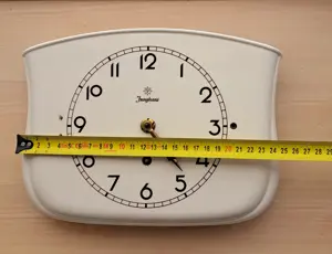 Junghans, Wanduhr, Küchenuhr, Keramik Bild 2
