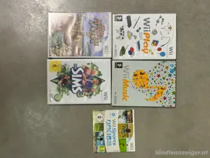 Wii Spielekonsole  inkl. 2 Controller und Spiele  Bild 4