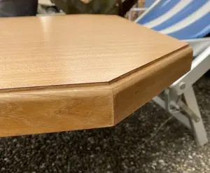 massive Tischplatte