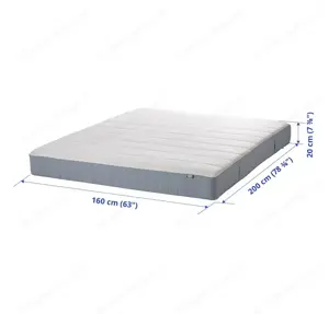 Ikea Hemnes Bett inkl. Matratze Bild 3