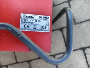 Elektrischer Heizlüfter 9 KW sehr hohe Heizleistung Bild 4