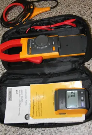 Fluke 381 Stromzange AC DC mit iflex  u.abnehmbares Anzeigemodul Bild 5