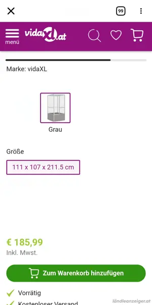 Vogelkäfig Bild 2