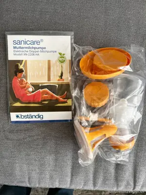 Sanicare Milchpumpe Einzelpumpeset Bild 2