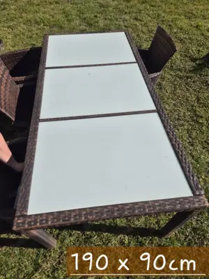 Rattan Garten Terassen Möbel