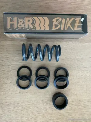 H&R Bike Performance Feder, bis 65mm Hub, Federrate 575 lbs in inkl. Spacer-Set Bild 2