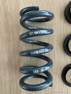 H&R Bike Performance Feder, bis 65mm Hub, Federrate 575 lbs in inkl. Spacer-Set