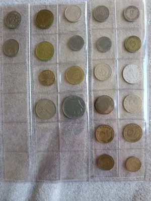 Alte Mark- und Pfennig-Münzen für Sammler