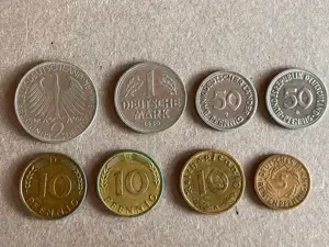 Alte Mark- und Pfennig-Münzen für Sammler Bild 4