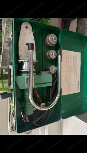 Muffenschweißgerät multitherm digital anzeige