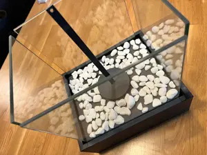 Tischfeuer mit Decosteinen Bild 2