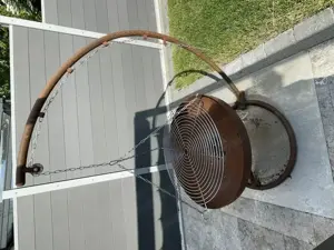 Qualitäts- Feuerschale mit Grill Bild 2