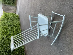 Schaukelstuhl 50er Jahre Bild 5