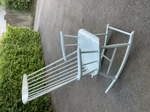 Schaukelstuhl 50er Jahre Bild 6