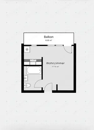 1-Zimmer Wohnung in zemtraler Lage in Hohenems Bild 10