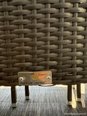 Rattan-Balkontisch mit 4 Stühlen (+ 2 gratis) Bild 3
