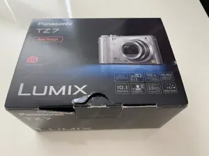 Panasonic LUMIX DMC-TZ7 Compact Digital Camera Red