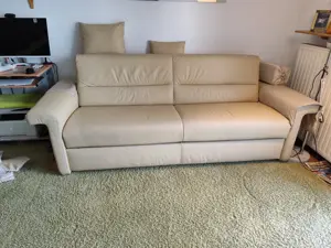 Doppelbett  Ledercouch der Fa. Himmola , bekannte Markenqualität !!!