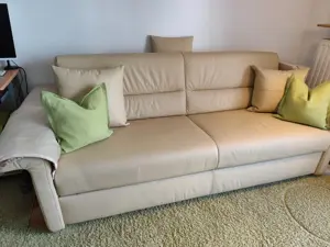 Doppelbett  Ledercouch der Fa. Himmola , bekannte Markenqualität !!! Bild 5