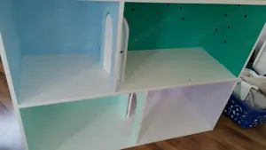 Puppen Barbiehaus aus Holz Bild 2