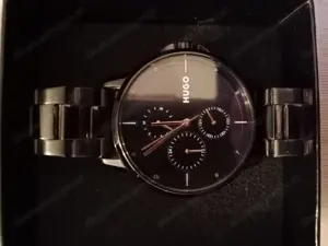Hogo Boss Uhr schwarz