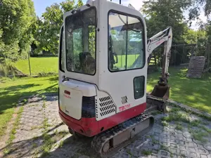 Takeuchi TB016 Minibagger   Guter Zustand, sofort einsatzbereit! Bild 7