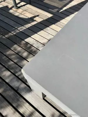 Moderner Tisch für Outdoor-Lounge, Garten Couch-Tisch Betonoptik Bild 4