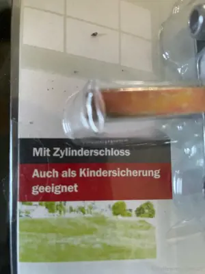 Fenstergriffe abschließbar 9 Stk neu