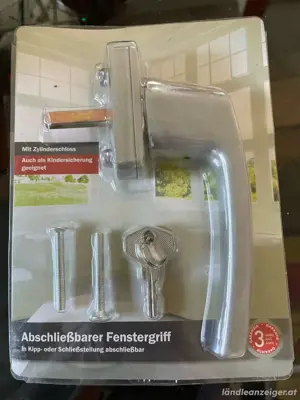 Fenstergriffe abschließbar 9 Stk neu Bild 3