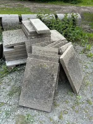 Waschbetonplatten