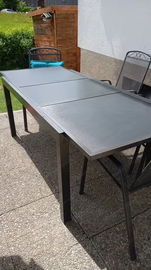 Gartentisch mit 6 Stühlen Bild 5