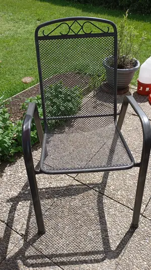Gartentisch mit 6 Stühlen Bild 8