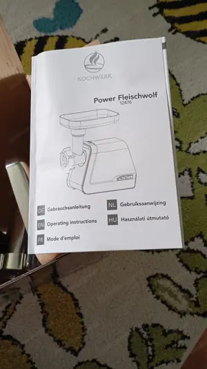 Fleischwolf neu- Originalverpackung Bild 5