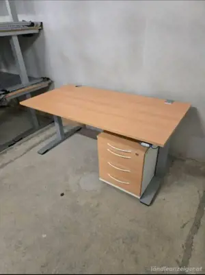 hochwertig Schreibtish Elektricsh, in TOP-ZUSTAND  Büromöbel  Bürotish Bild 3