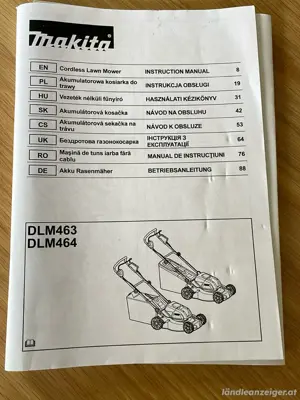 Makita Rasenmäher