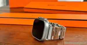 Apple Watch Ultra 2 mit Armband  Hermes Single Tour Grand H