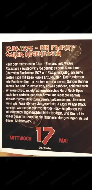 RainbowRising49thAZ AaronZzTop AbbaZappa Uvm Bild 2
