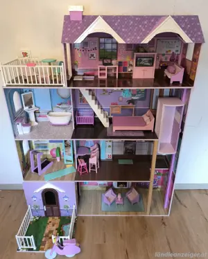 barbiehaus mit viel zubehör