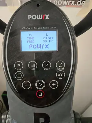 Vibrationsplatte POWRX