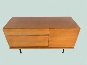 Sideboard Teak aus den 1960er Jahren, authentic vintage (mit Gebrauchsspuren)  Bild 2