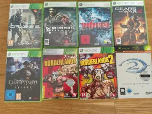 X-Box360 inkl. Kinect + großes Spielepaket  Bild 3