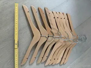 Kleiderbügel Holz klein, 10 Stück