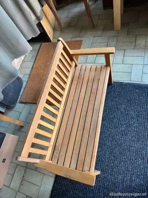 Holzbank für Kinder 