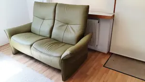 Leder Sofa - Couch 2,5-Sitzer - neuwertig - komfortabel und schön Bild 5