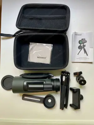 Neewer Monokular Teleskop, Handy Teleobjektiv mit Handy Chip und Metall Stativ Bild 3