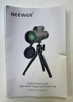 Neewer Monokular Teleskop, Handy Teleobjektiv mit Handy Chip und Metall Stativ Bild 2