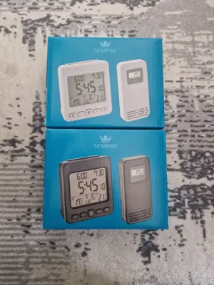 Verkaufe Funkwecker mit Temperaturstation